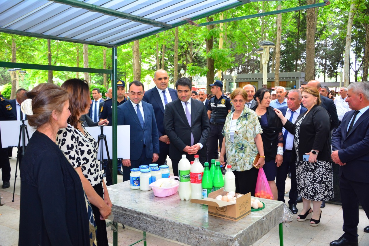 Ağstafada Məhsul bayramı keçirilib - FOTOLAR